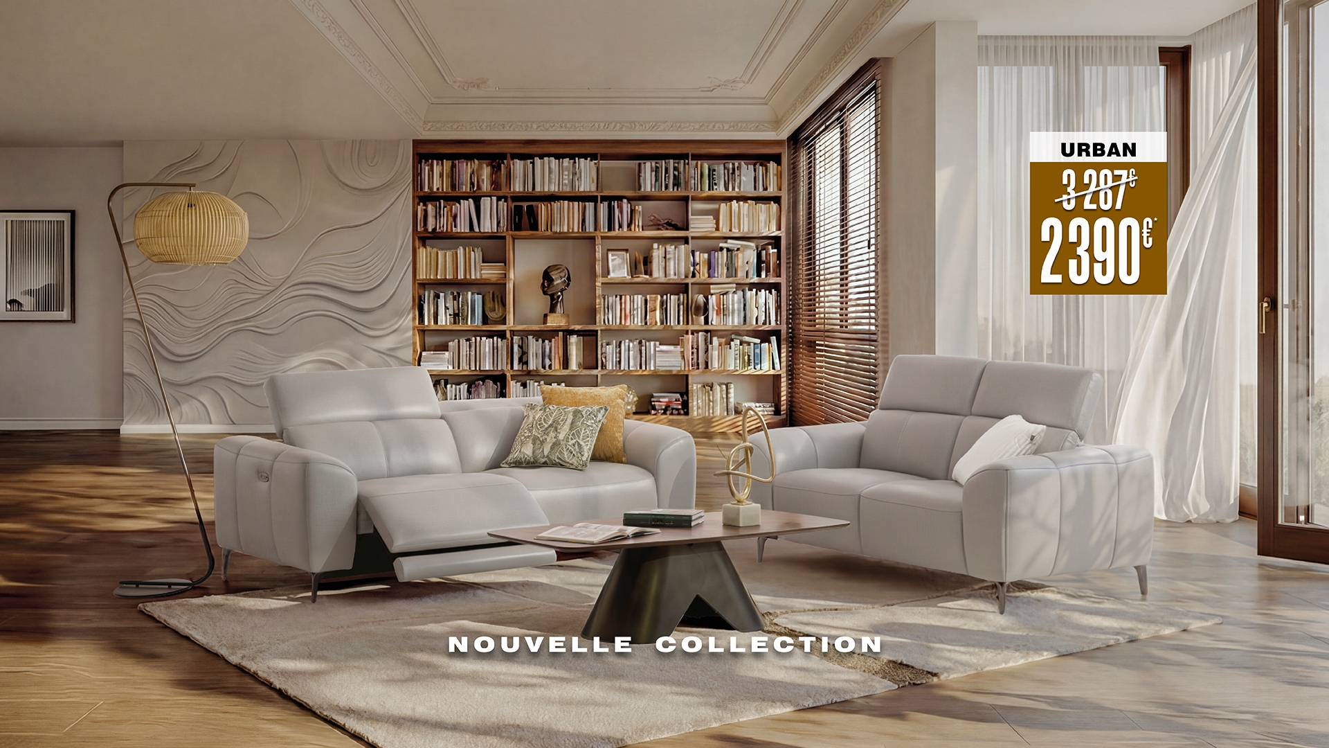 URBAN - Canapé Relaxation